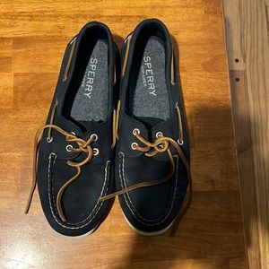Blue Sperry Shoes Size: 9.5